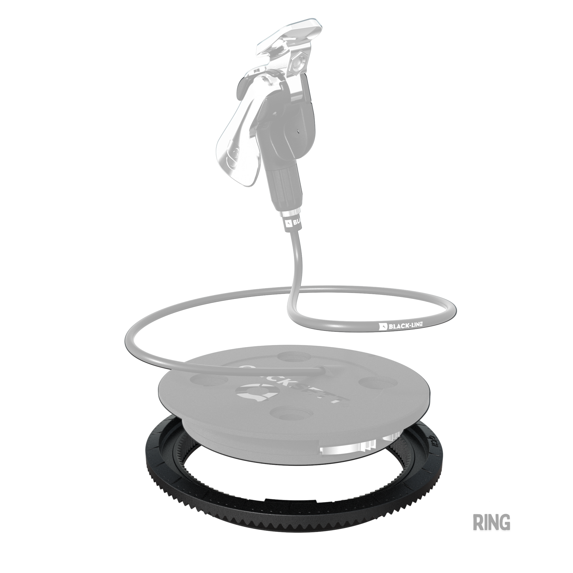 Black-Line Quicksett 国内未発売 Nidecker用リング付 QuickSett adaptability ring 2.0 – Black-Line