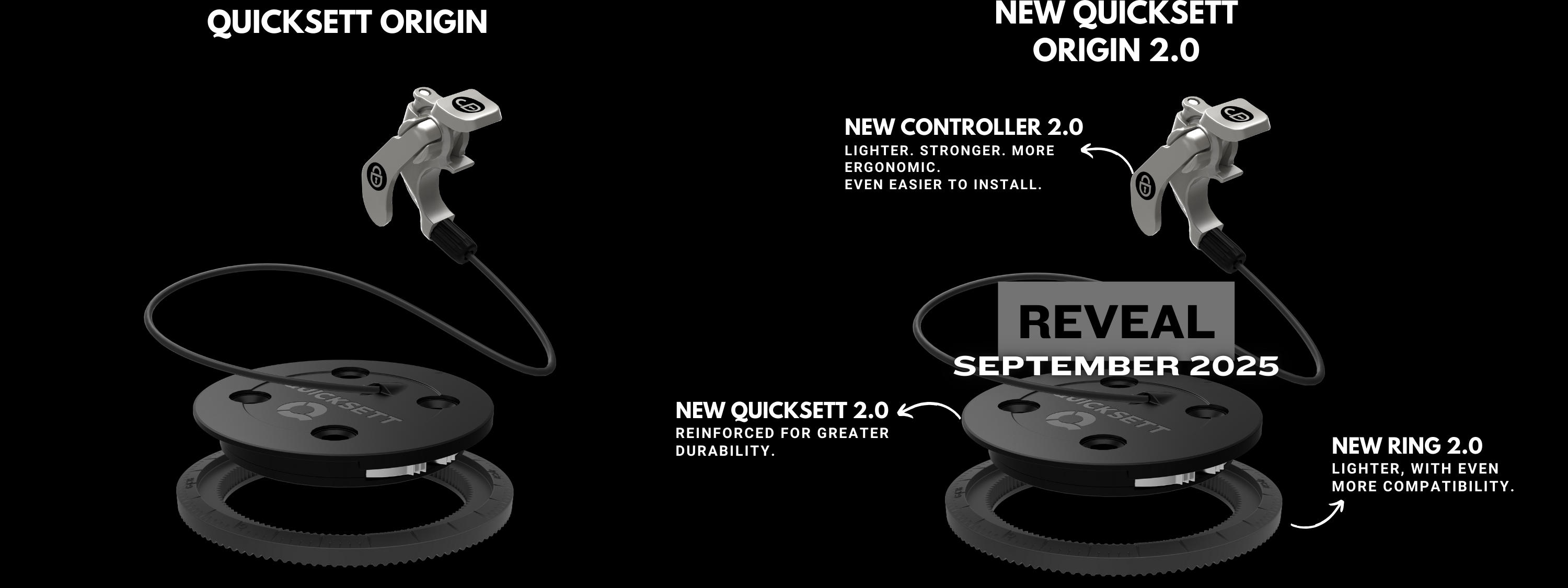 QuickSett: Rotating disc for snowboard binding – Black-Line