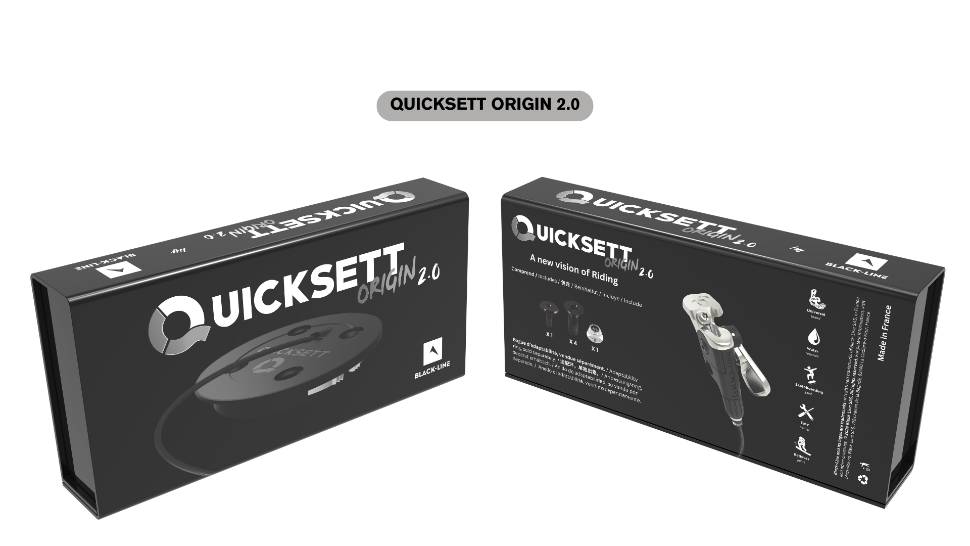 【アウトレット☆送料無料】 QuickSett: Black-Line – binding snowboard for disc Rotating スノーボード