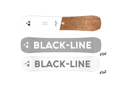 スノーボード WHITEHORSE Black-Line